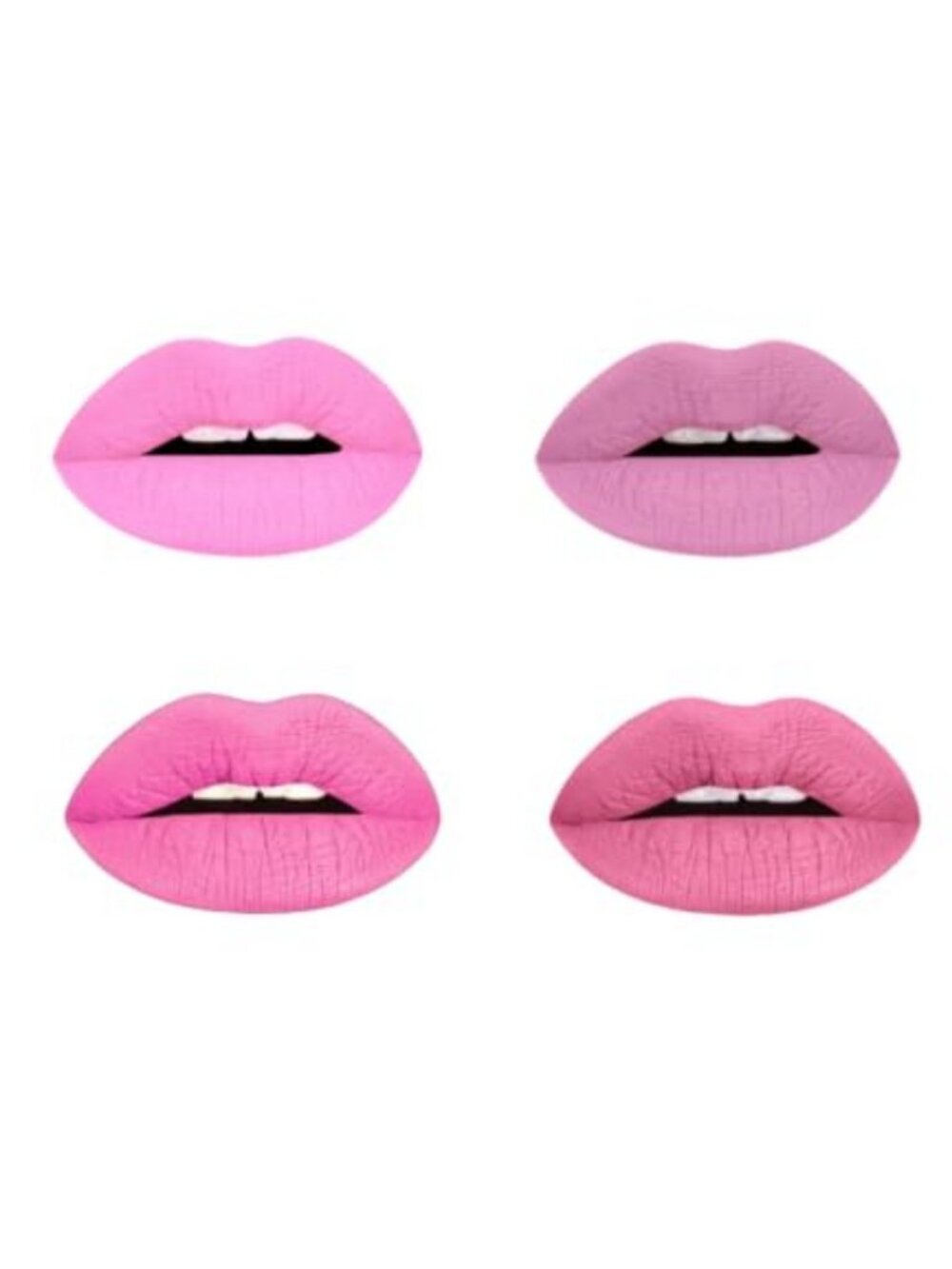 Matte Liquid Lipstick Bundle | Long-Lasting Baby Pink Shades for Women